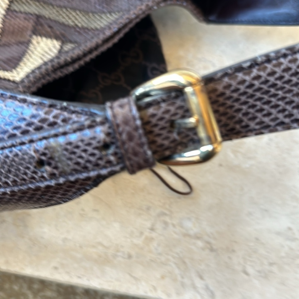 Gucci python hobo bag - Picture 7 of 11